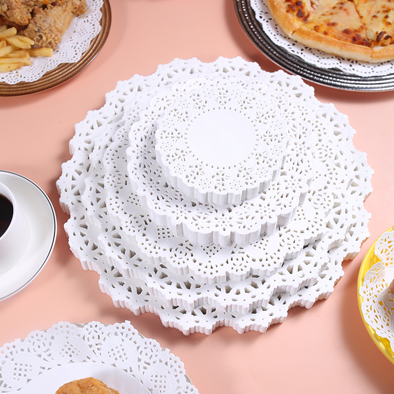Kitchen Baking Sheets - 100Pcs Kitchen Fried Food Special Flower