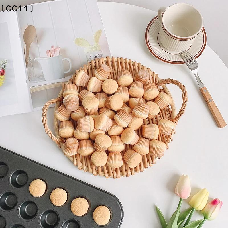 Kitchen Tools For Baking - 48 Holes Round Muffin Cake Pan