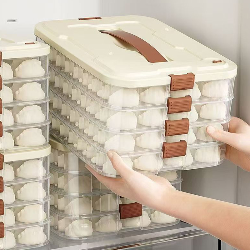 Kitchen Baking Tray Organizer - 3-Layer, 4-Layer, 5-Layer Boxes for Storing