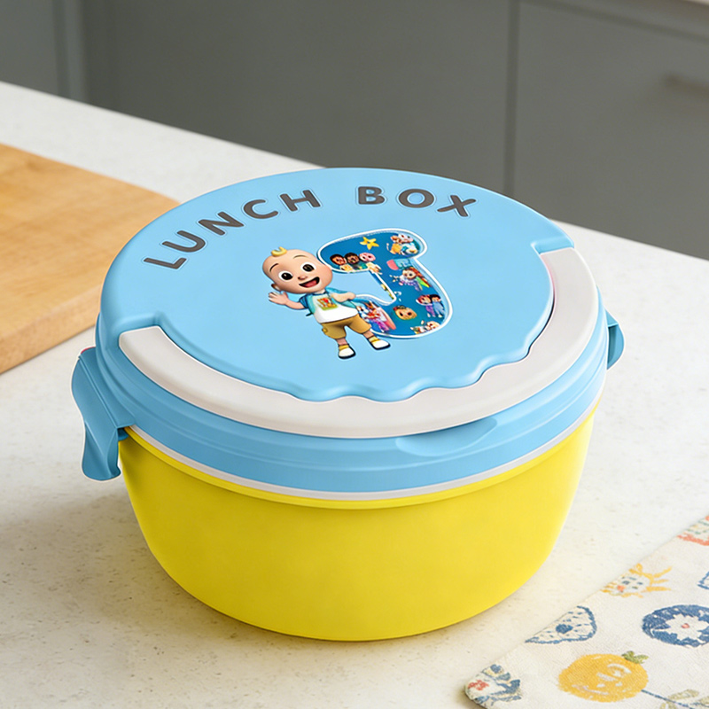 Kitchen Baking Tray Organizer - Cocomelons Lunch Boxs Portable Bento Meal