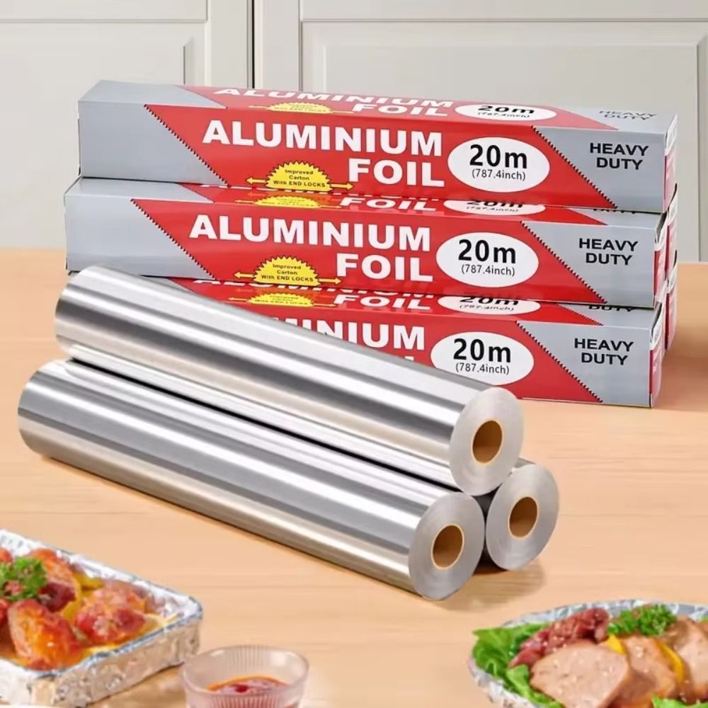 Disposable Tin Foil Paper Kitc - Kitchen Roll Baking ulasan dan harga