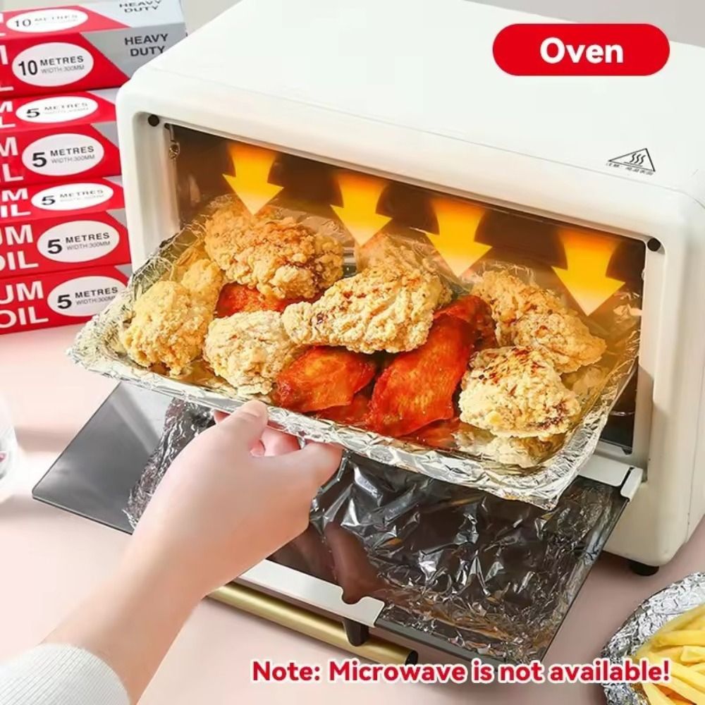 Disposable Tin Foil Paper Kitc - Kitchen Roll Baking ulasan dan harga