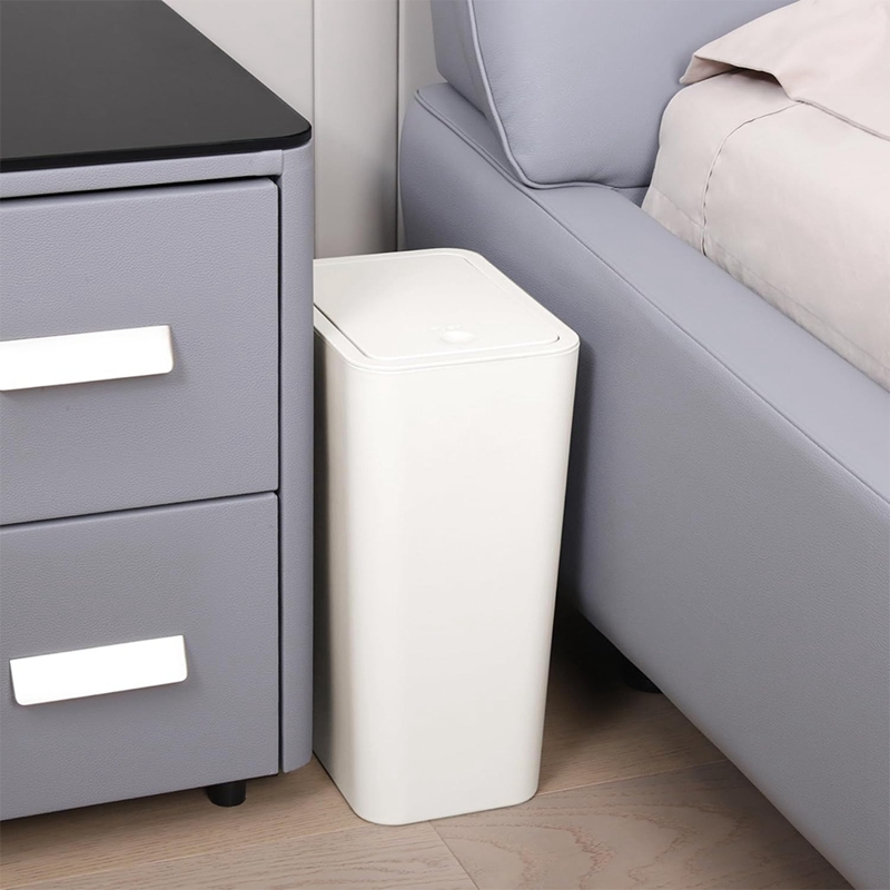 Bathroom Trash Can with Lid,Sl - Kitchen Up ulasan dan harga