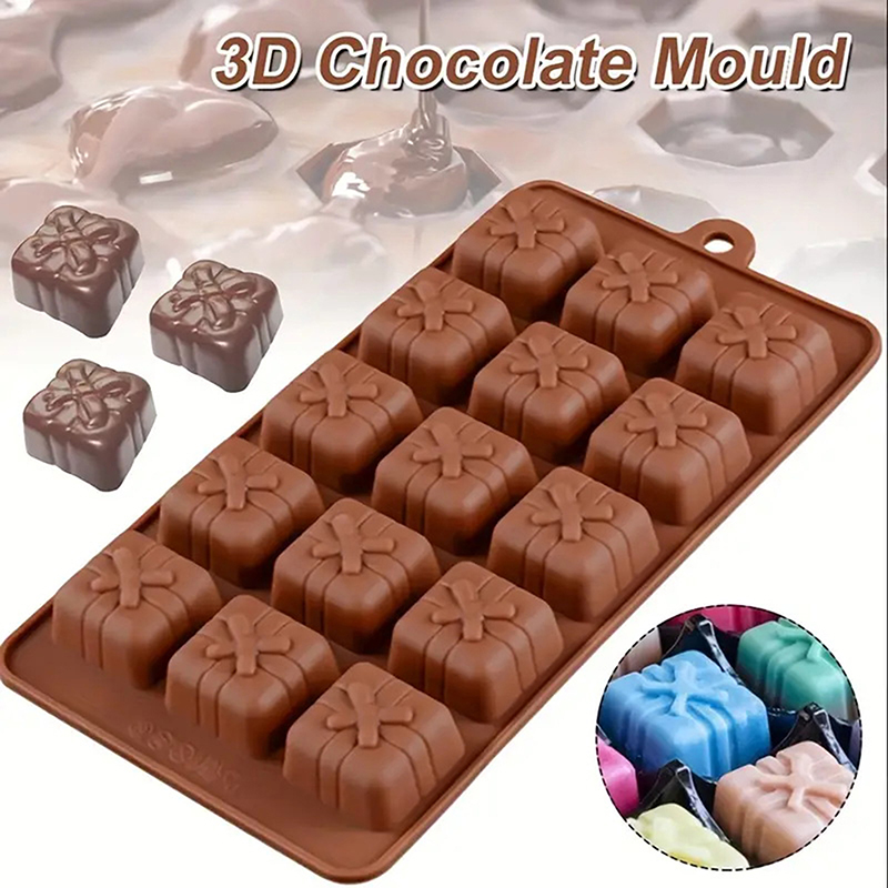 Chocolate Mold 3D Silicone Mol - Kitchen Accessories For Baking ulasan dan harga