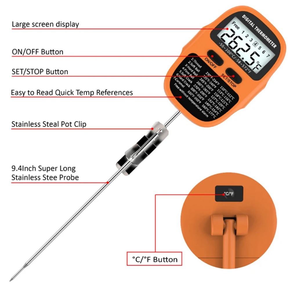 Instant Read Digital Kitchen F - Kitchen Tools For Baking ulasan dan harga