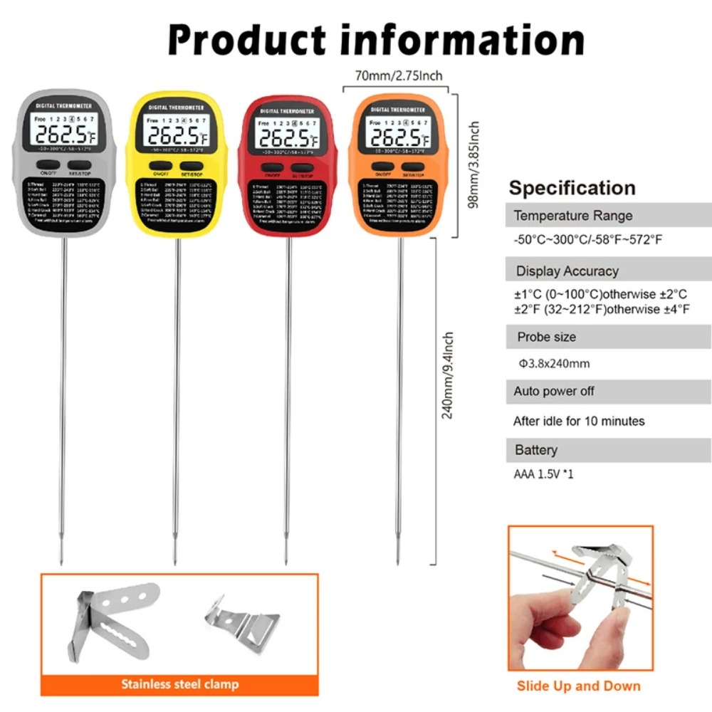 Instant Read Digital Kitchen F - Kitchen Tools For Baking ulasan dan harga