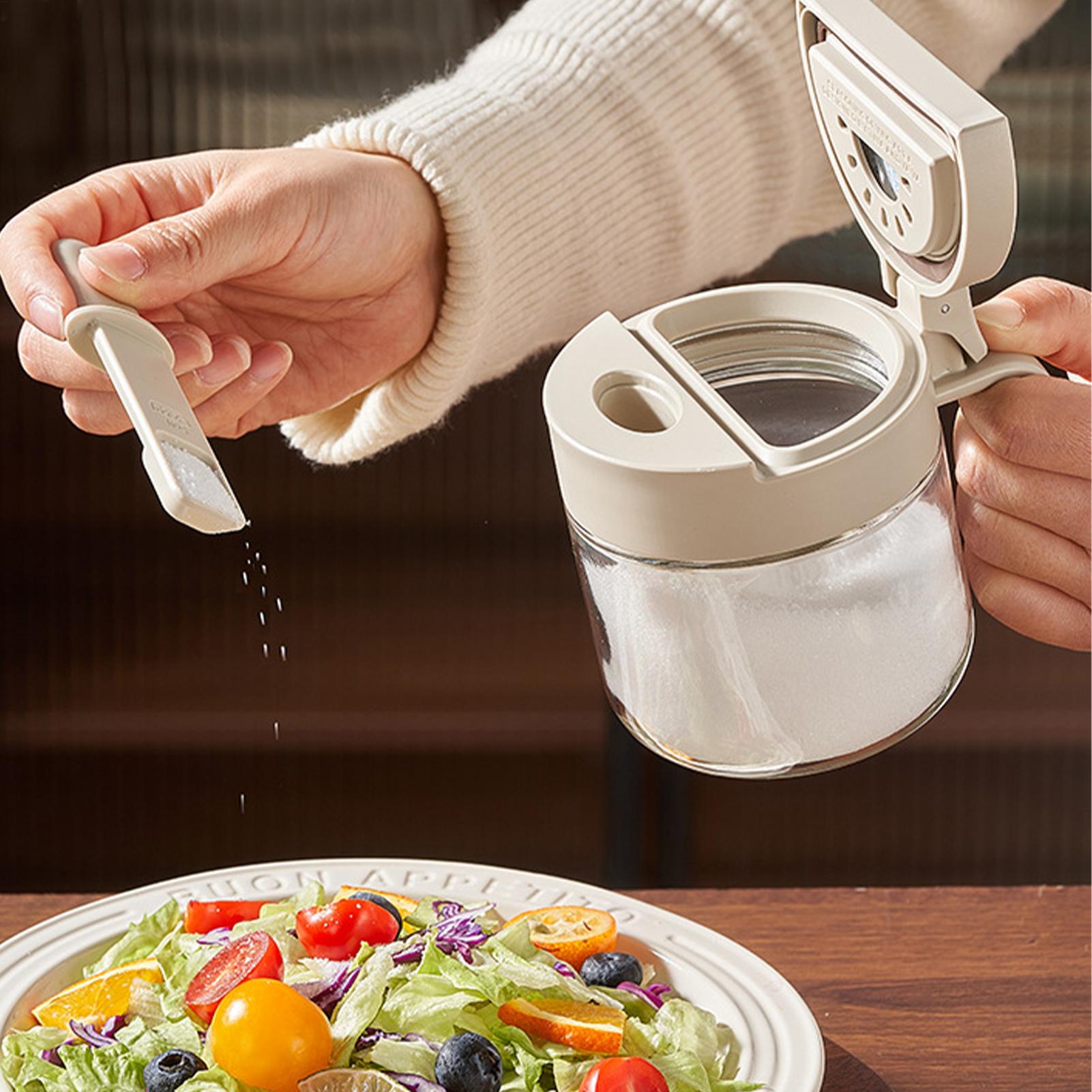 Seasoning Bottles with Spoon C - Kitchen Baking Tray Organizer ulasan dan harga
