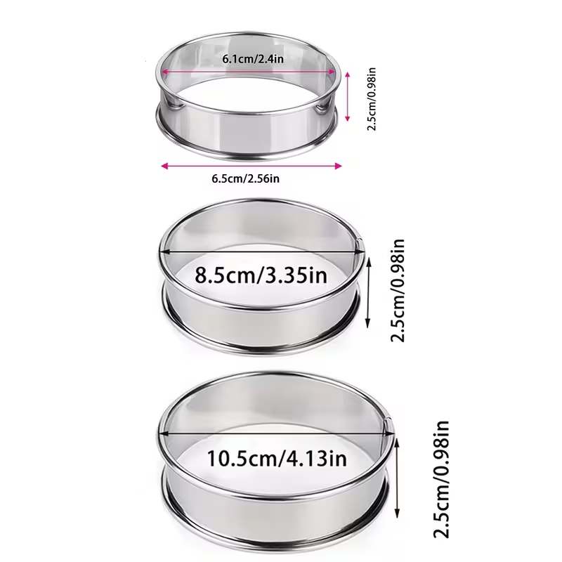 1Pcs Double Rolled Stainless S - Kitchen Roll Baking ulasan dan harga