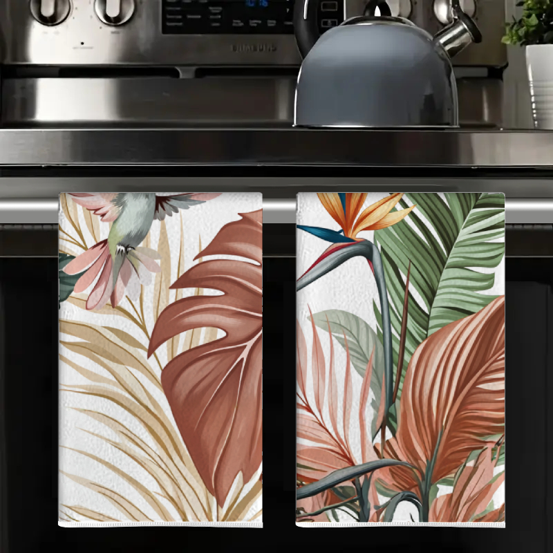 2Pcs, Hummingbird Green Plant  - Kitchen And Baking Life ulasan dan harga
