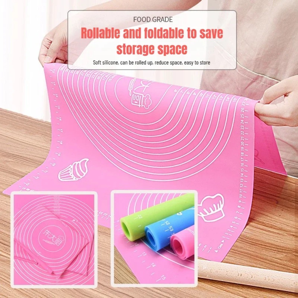 Extra Thick Large Silicone Bak - Kitchen Roll Baking ulasan dan harga
