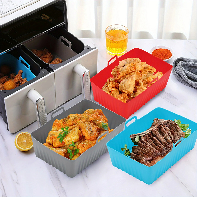 Silicone Air Fryer Liners Non- - Kitchen Baking Zone ulasan dan harga