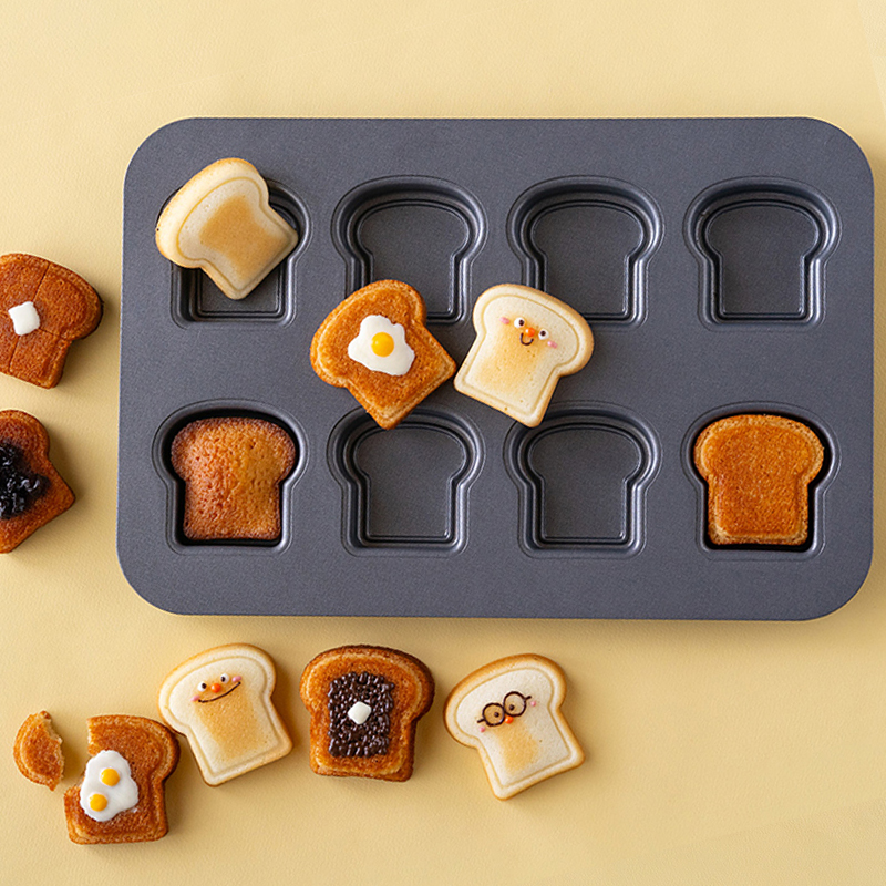 8 Cavity Toast Bread Pattern C - Kitchen Accessories For Baking ulasan dan harga
