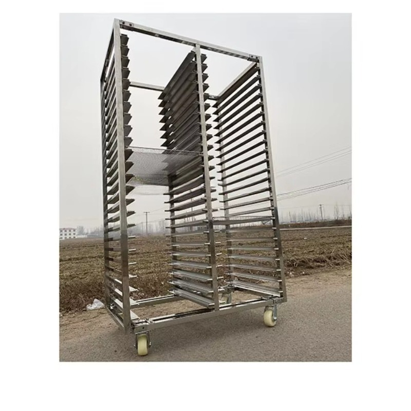 Custom 304 Stainless Steel Hea - Kitchen Baking Cart ulasan dan harga