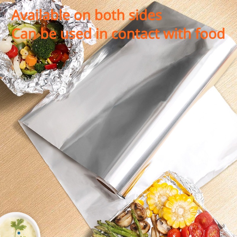 Zackoo 10/20/40M Aluminium Foi - Kitchen Baking Sheets ulasan dan harga