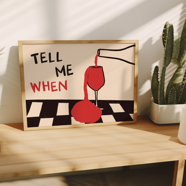 Vintage Tell Me When Drink Can - Kitchen Up ulasan dan harga
