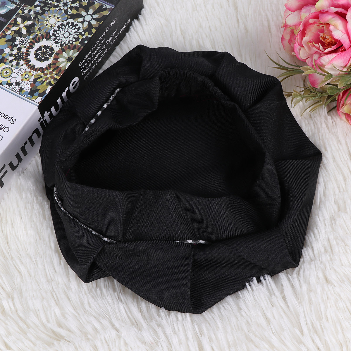 Children Chef Hat Black Adjust - Kitchen Tools For Baking ulasan dan harga