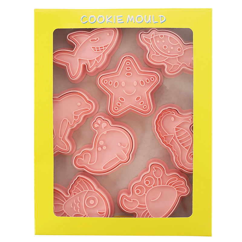 8Pcs/set Cookie Cutters Plasti - Kitchen And Baking Life ulasan dan harga