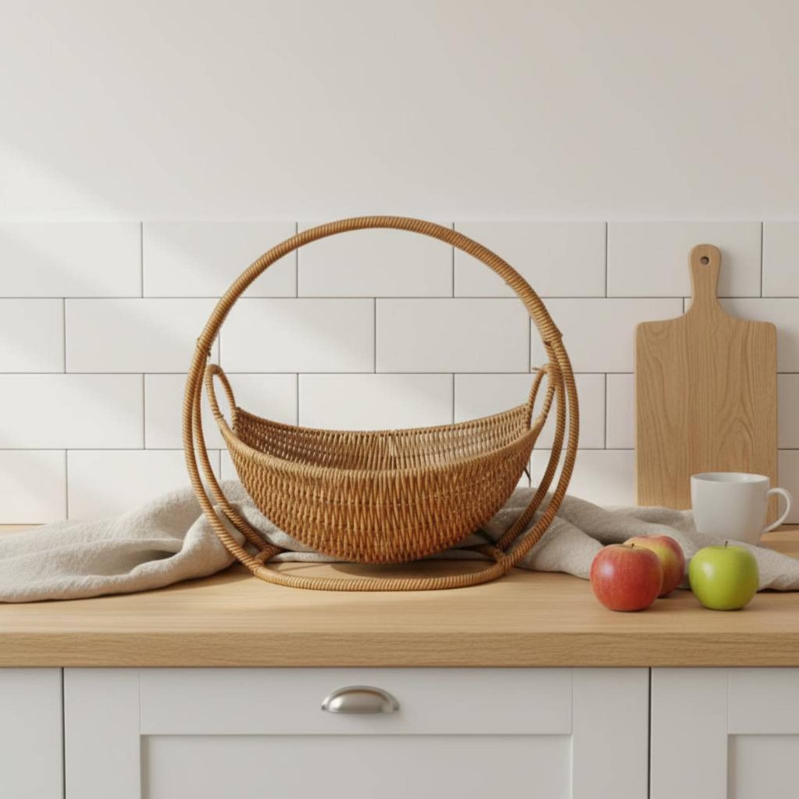 Cradle Design Bread Basket Han - Kitchen Tools For Baking ulasan dan harga