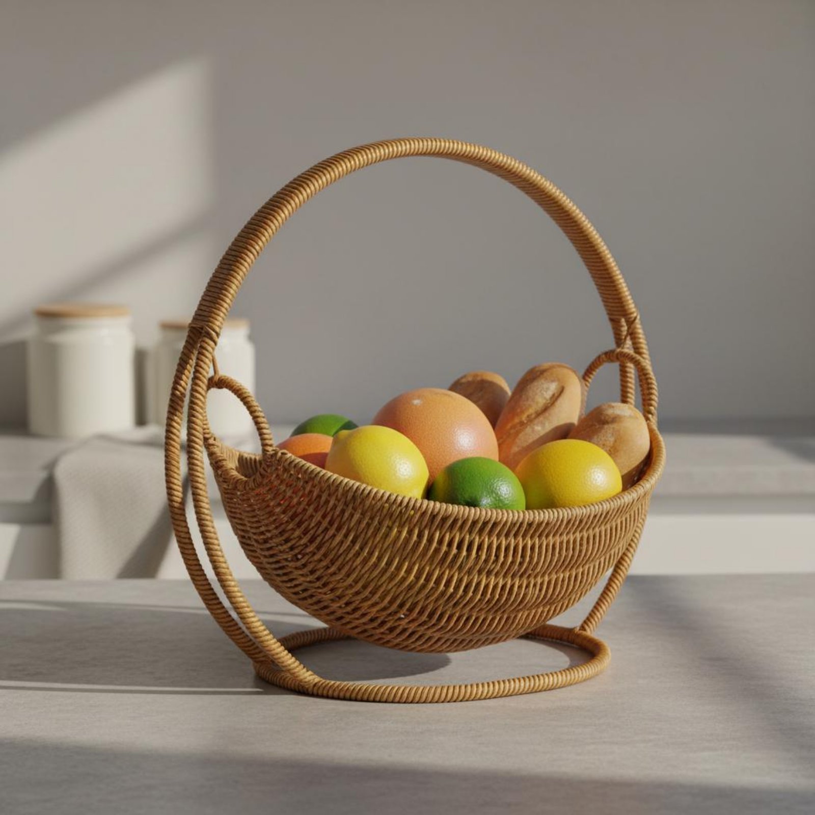 Cradle Design Bread Basket Han - Kitchen Tools For Baking ulasan dan harga