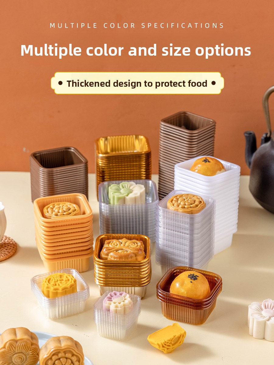 Thickened Plastic Mooncake Pac - Kitchen Tools For Baking ulasan dan harga