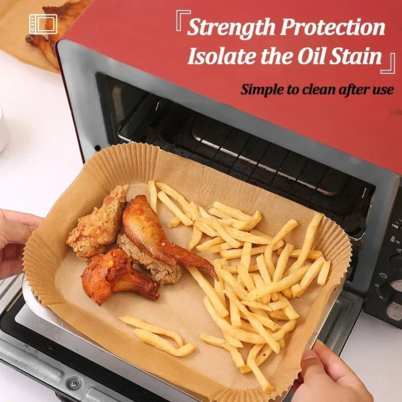 Disposable Air Fryer Paper Non - Kitchen Baking Sheets ulasan dan harga
