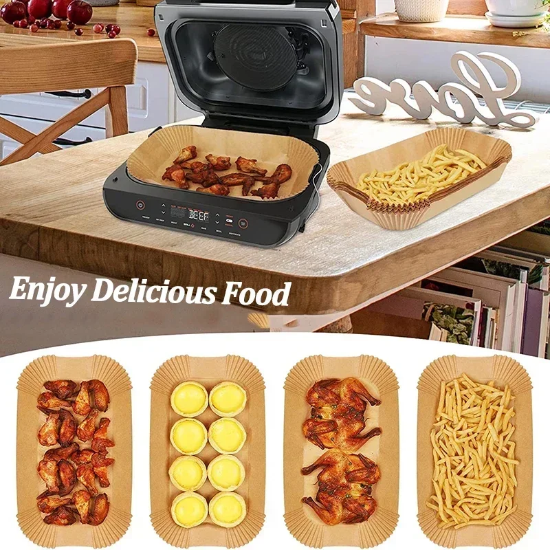Disposable Air Fryer Paper Non - Kitchen Baking Sheets ulasan dan harga