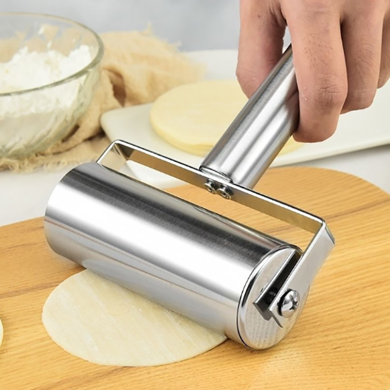 Stainless Steel Double Head Ro - Kitchen Roll Baking ulasan dan harga