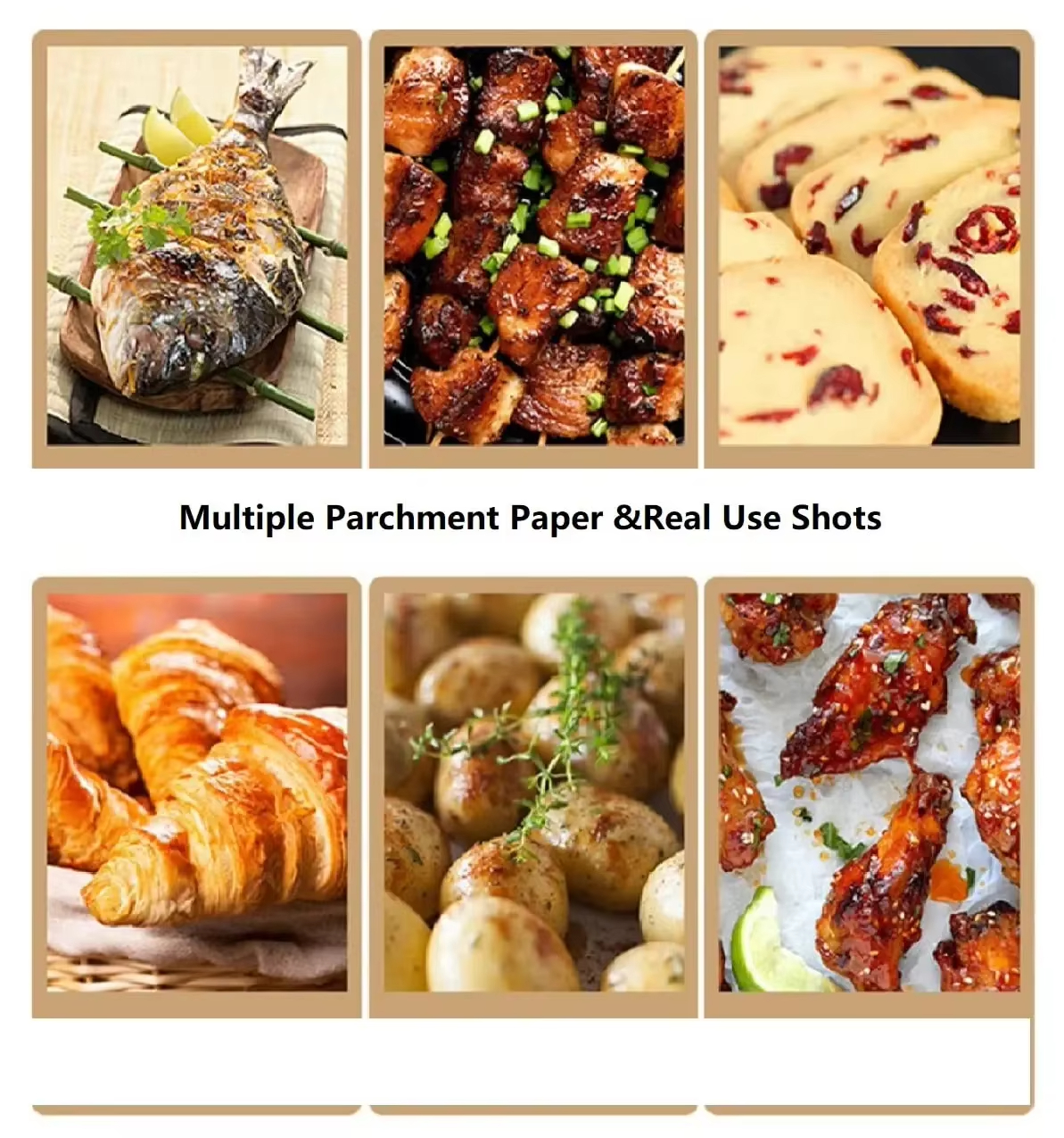 Non-Stick Parchment Paper Baki - Kitchen Baking Sheets ulasan dan harga