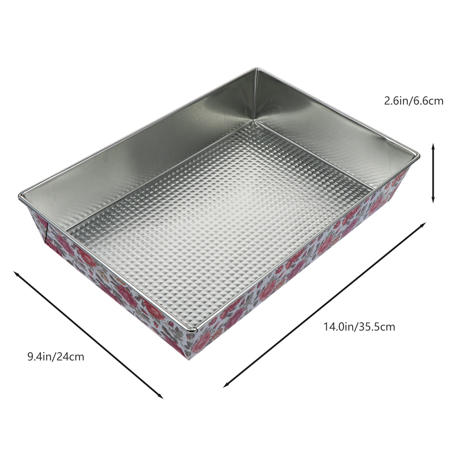 1pc Printed Bread Baking Tray  - Kitchen Bakery ulasan dan harga
