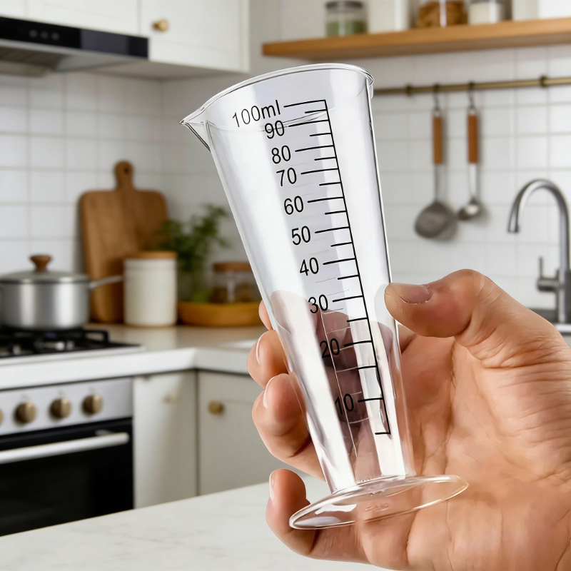 1pc 100ml Plastic Measuring Cu - Kitchen Tools For Baking ulasan dan harga