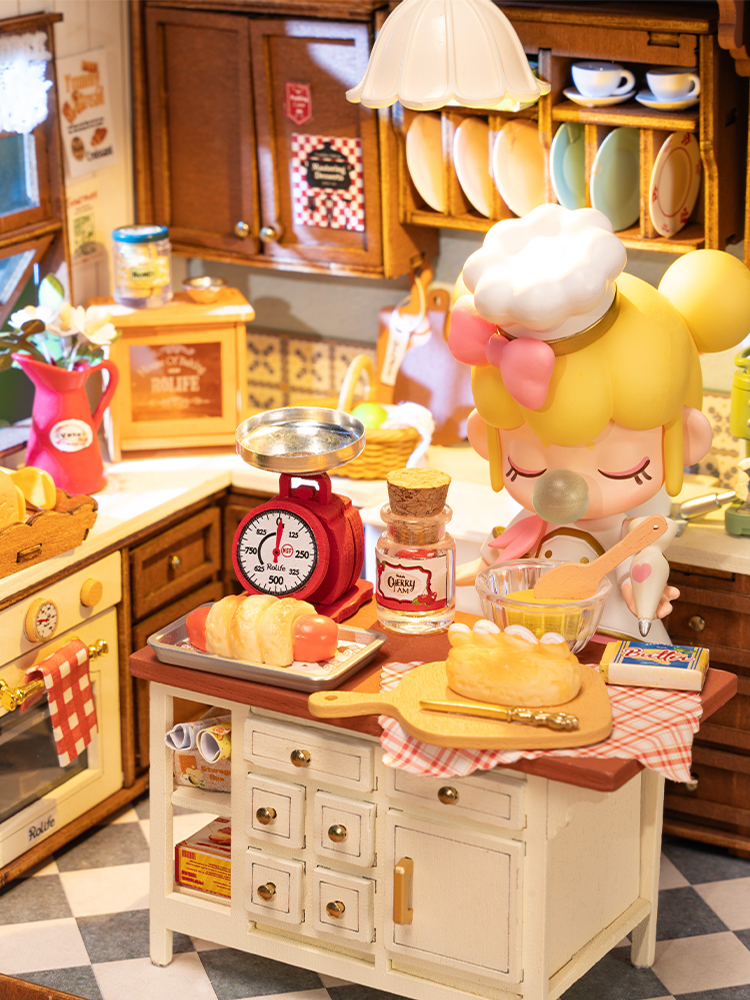 Robotime Rolife Baking Kitchen - Baking Kitchen Rolife ulasan dan harga