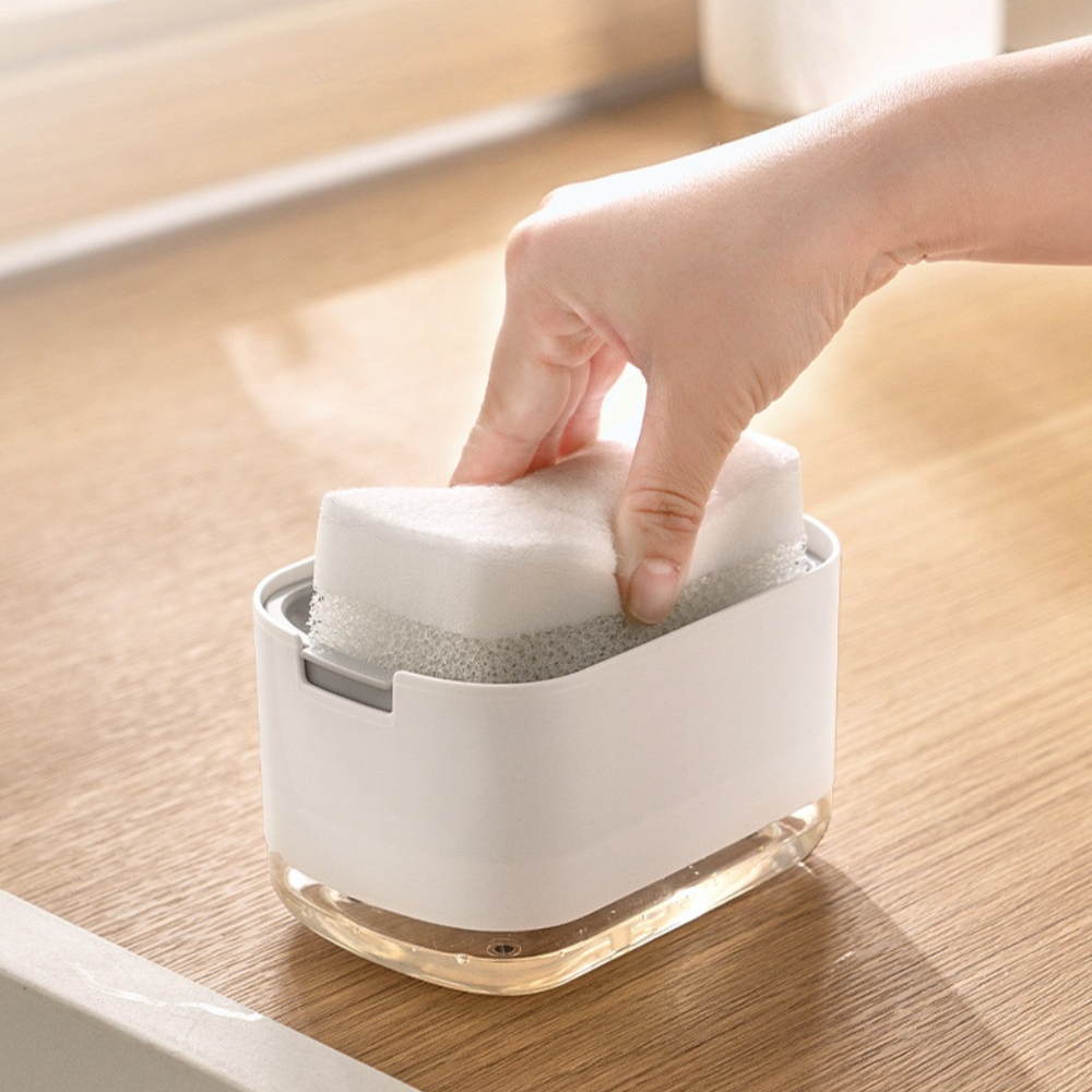 Manually Press The Soap Dispen - Kitchen Baking Tray Organizer ulasan dan harga