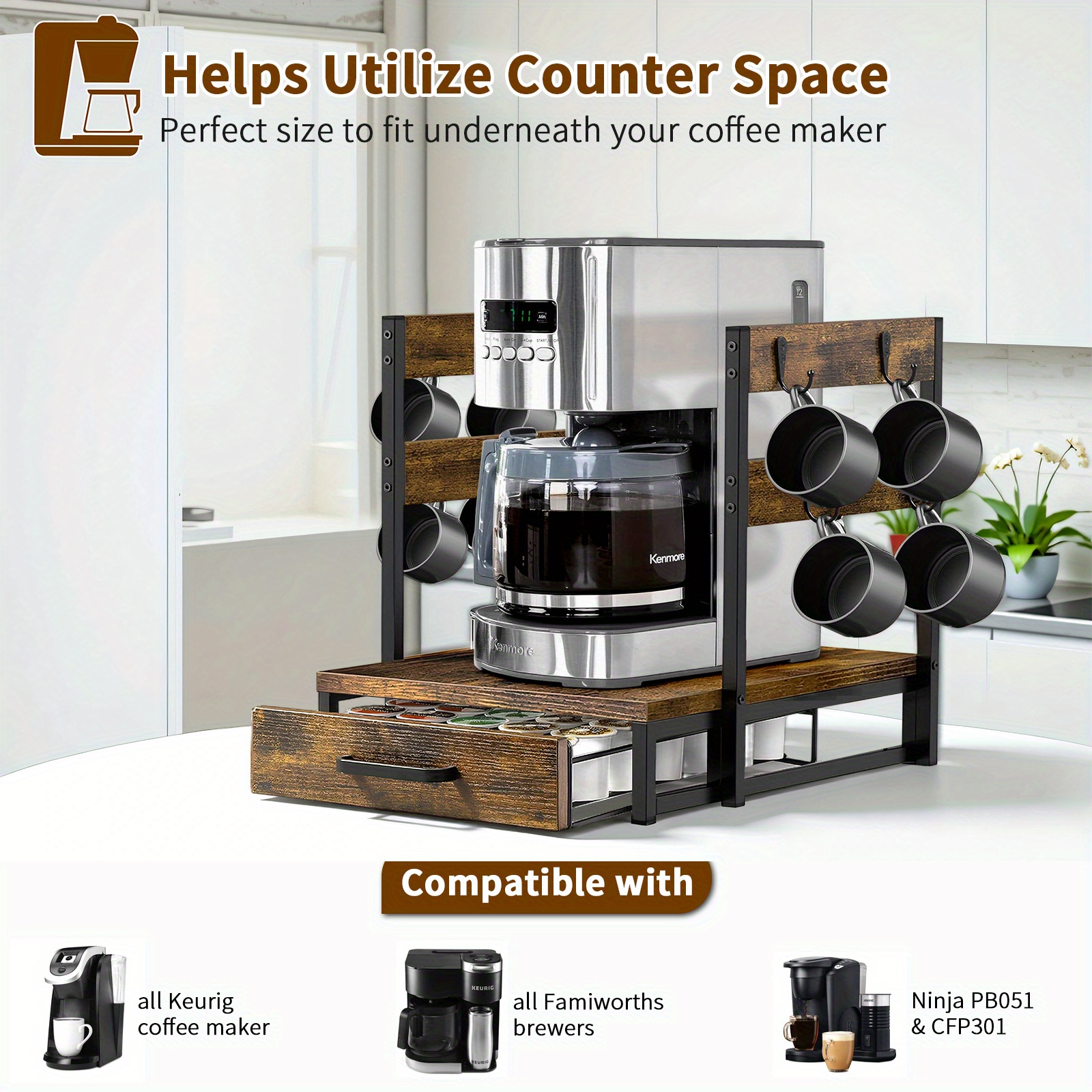 K-Cup Holder Drawer – Compact  - Kitchen Up ulasan dan harga