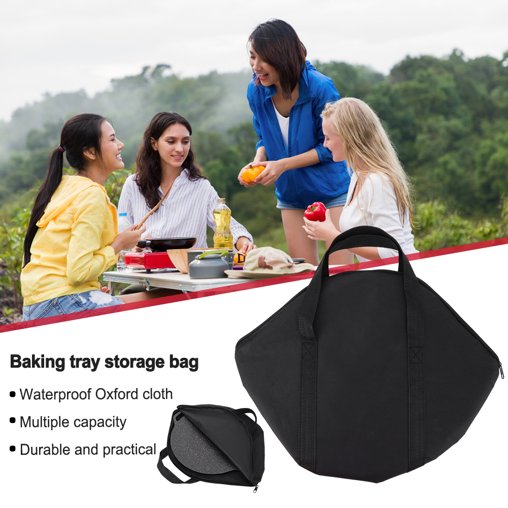 Baking Pan Storage Bag with Ha - Kitchen Baking Pan Storage ulasan dan harga