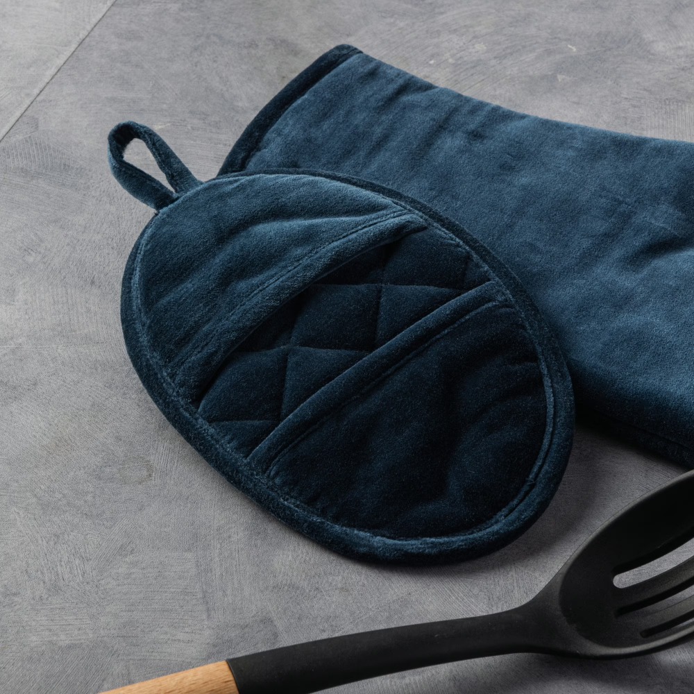 Velvet Blue 2-Piece Kitchen Ov - Kitchen Up ulasan dan harga