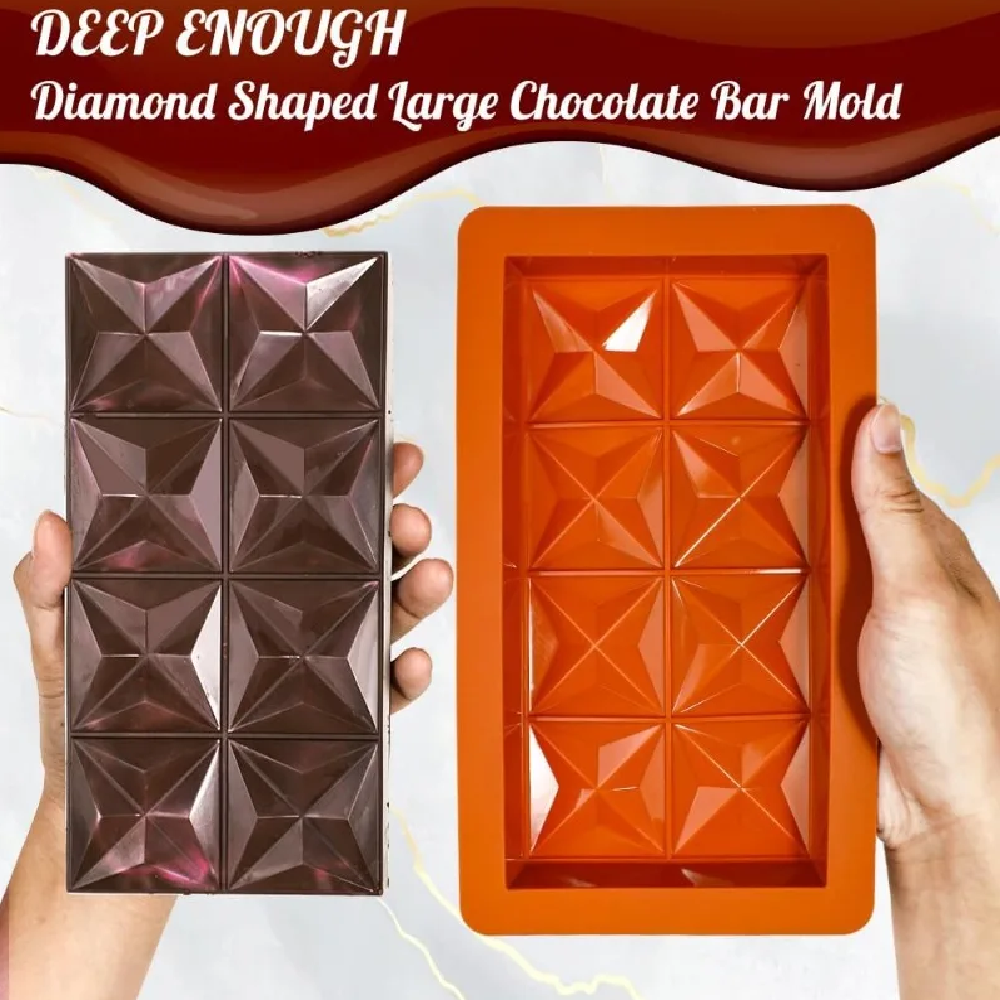 Chocolate Bar Mold - Non-Stick - Kitchen Accessories For Baking ulasan dan harga