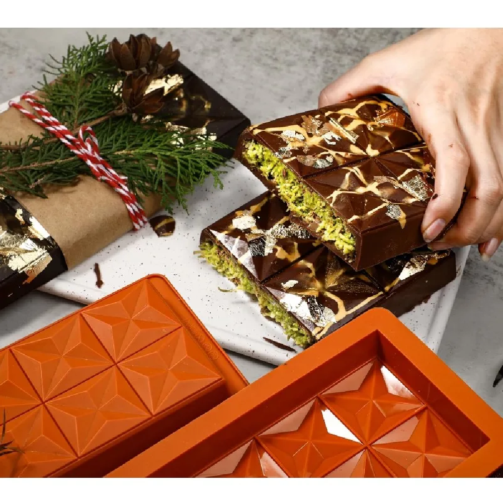 Chocolate Bar Mold - Non-Stick - Kitchen Accessories For Baking ulasan dan harga