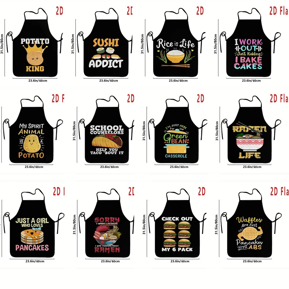 Funny Food Quote Apron Sushi A - Kitchen And Baking Life ulasan dan harga