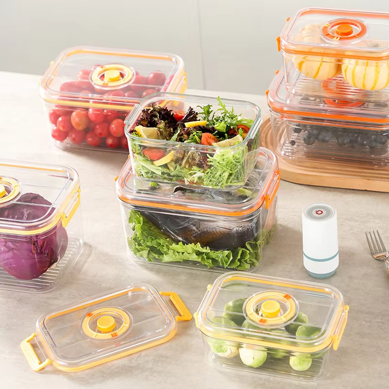 Vacuum Fresh-keeping Box Refri - Kitchen Baking Tray Organizer ulasan dan harga