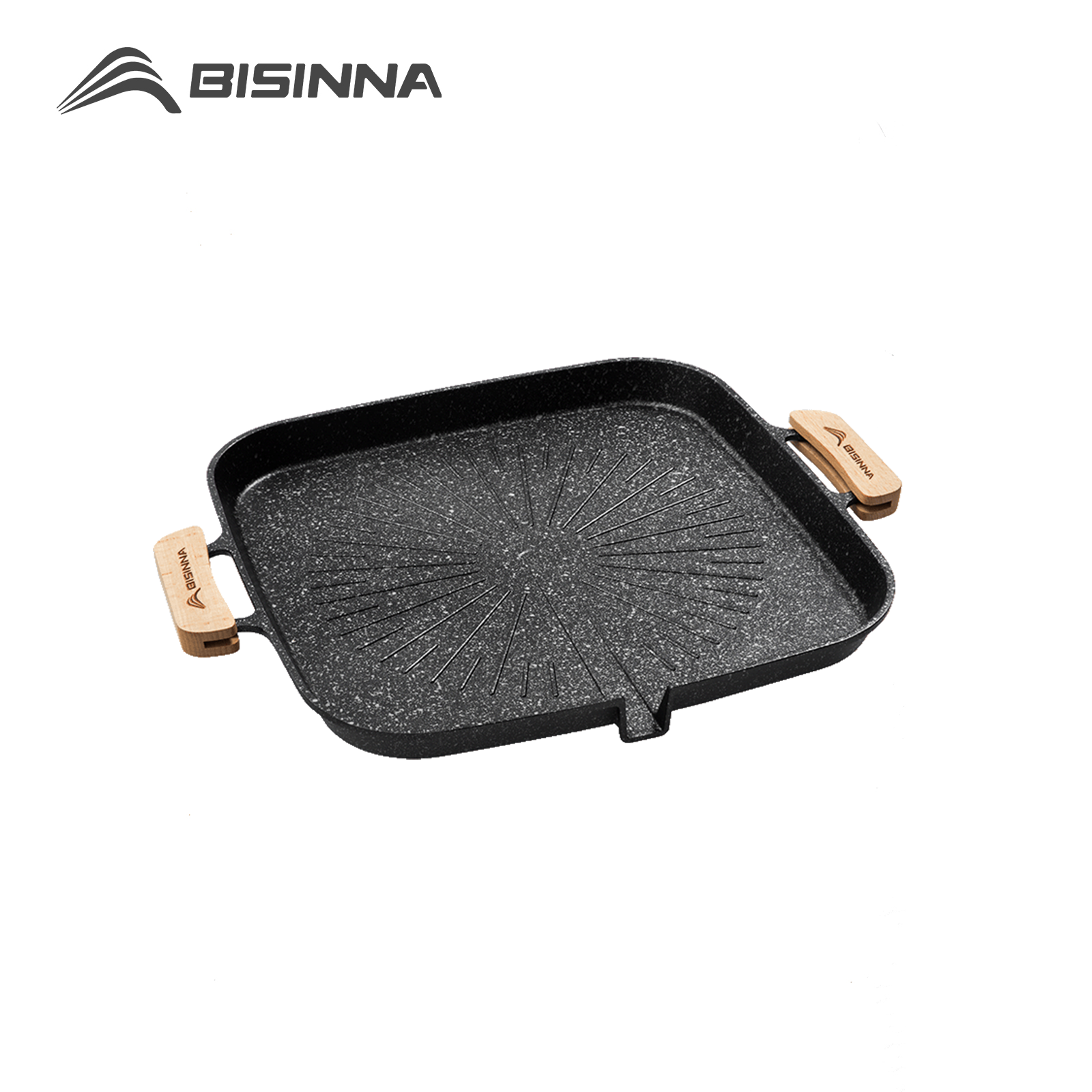 BISINNA Square BBQ Grill Pan N - Kitchen Baking Sheets ulasan dan harga