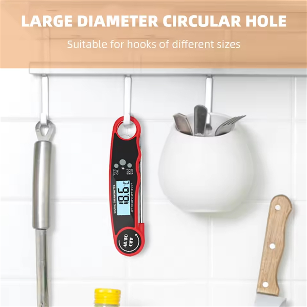 A002 Food Thermometer Kitchen  - Kitchen For Baking ulasan dan harga