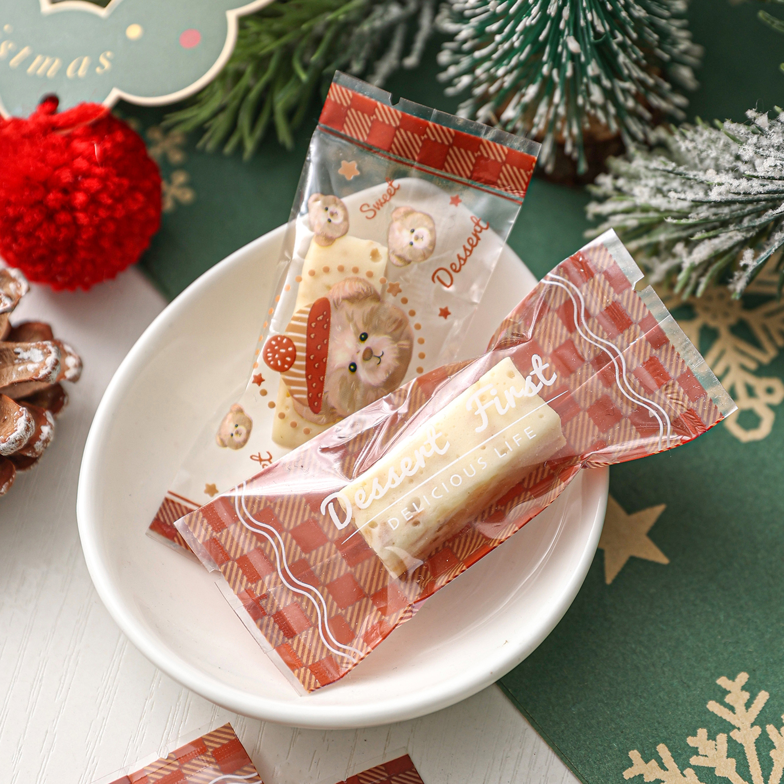 2026 New Year Bear Nougat Baki - Kitchen Tools For Baking ulasan dan harga