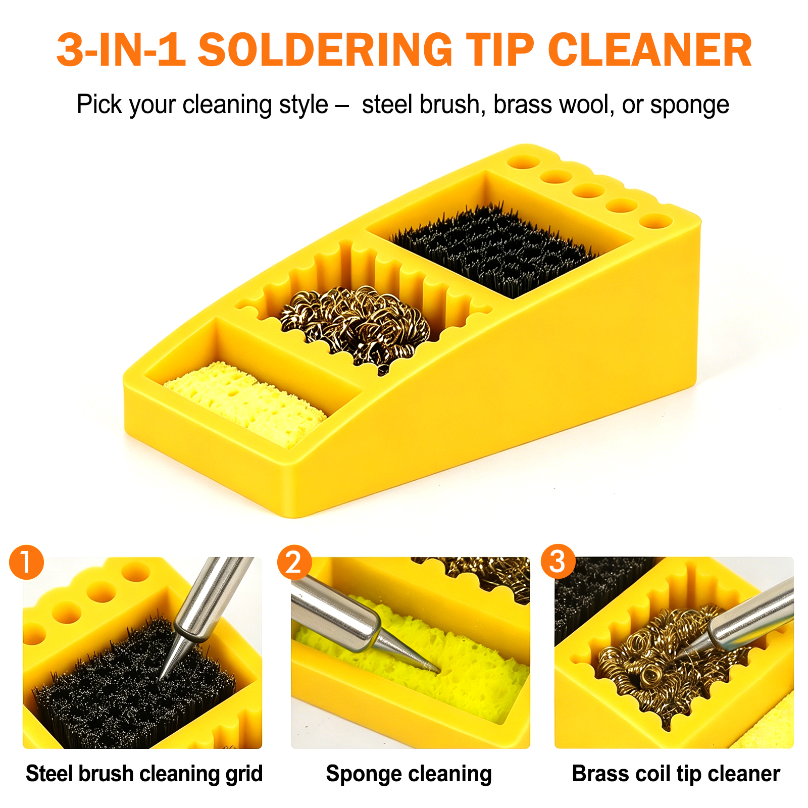 NEWACALOX Soldering Iron Tip C - Pastry Brush Silicone ulasan dan harga