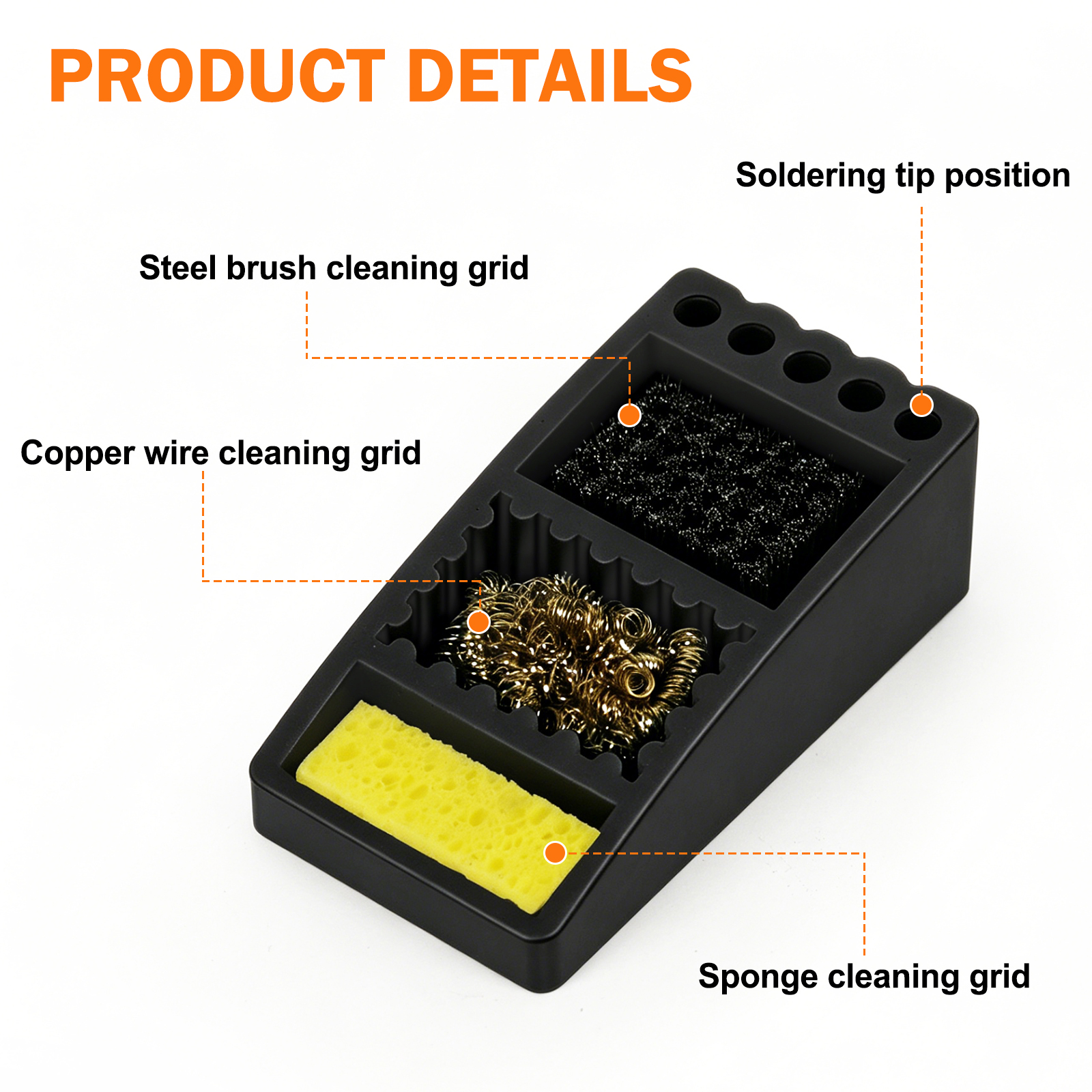 NEWACALOX Soldering Iron Tip C - Pastry Brush Silicone ulasan dan harga