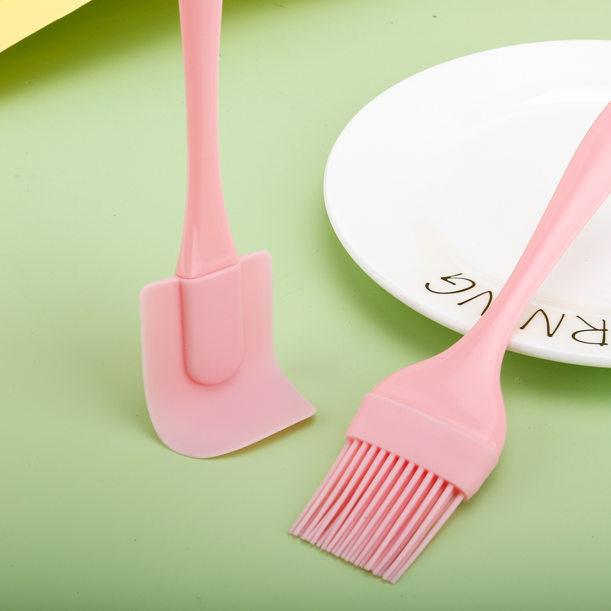 3PCS-Silicone cream spatula; b - Pastry Brush Silicone ulasan dan harga