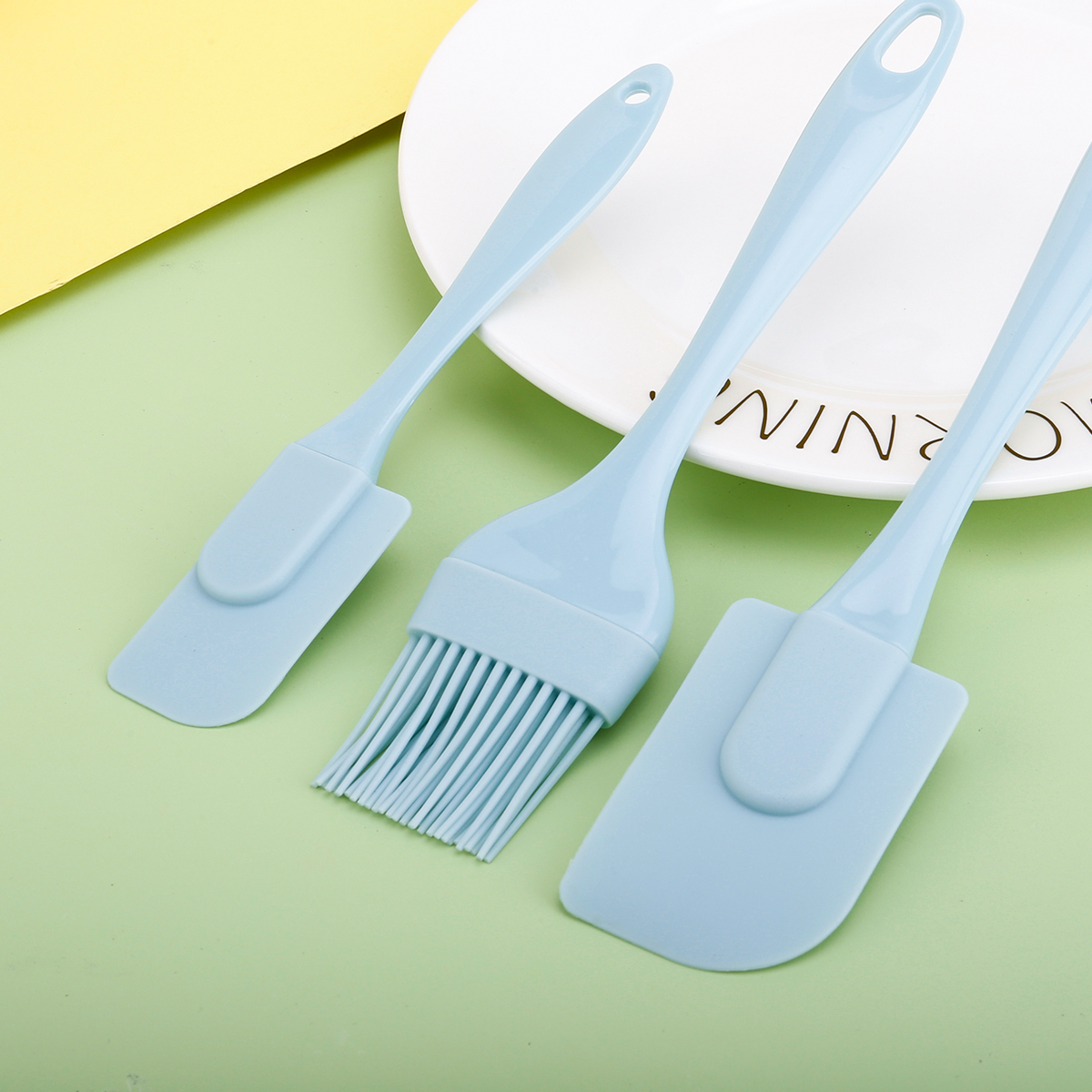 3PCS-Silicone cream spatula; b - Pastry Brush Silicone ulasan dan harga