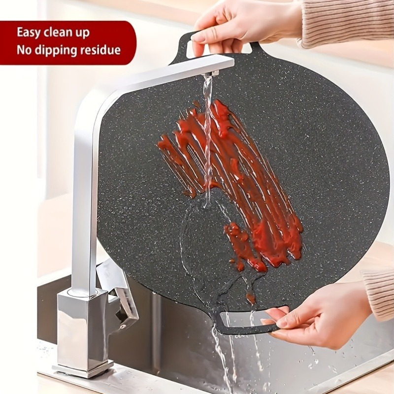 1pcs Cast Iron Outdoor Grill P - Kitchen Baking Sheets ulasan dan harga