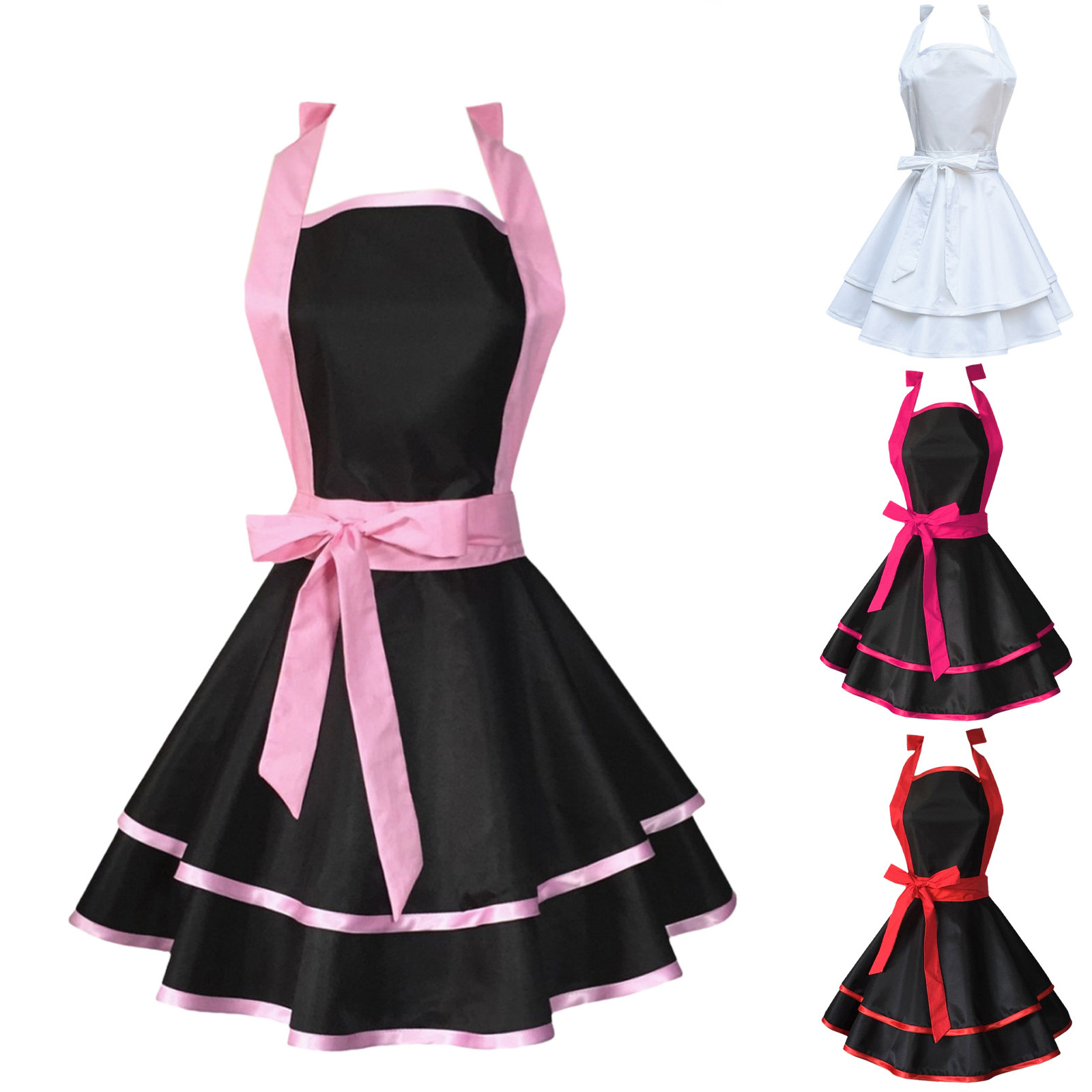 Fashionable 50s Apron Waist Co - Kitchen For Baking ulasan dan harga