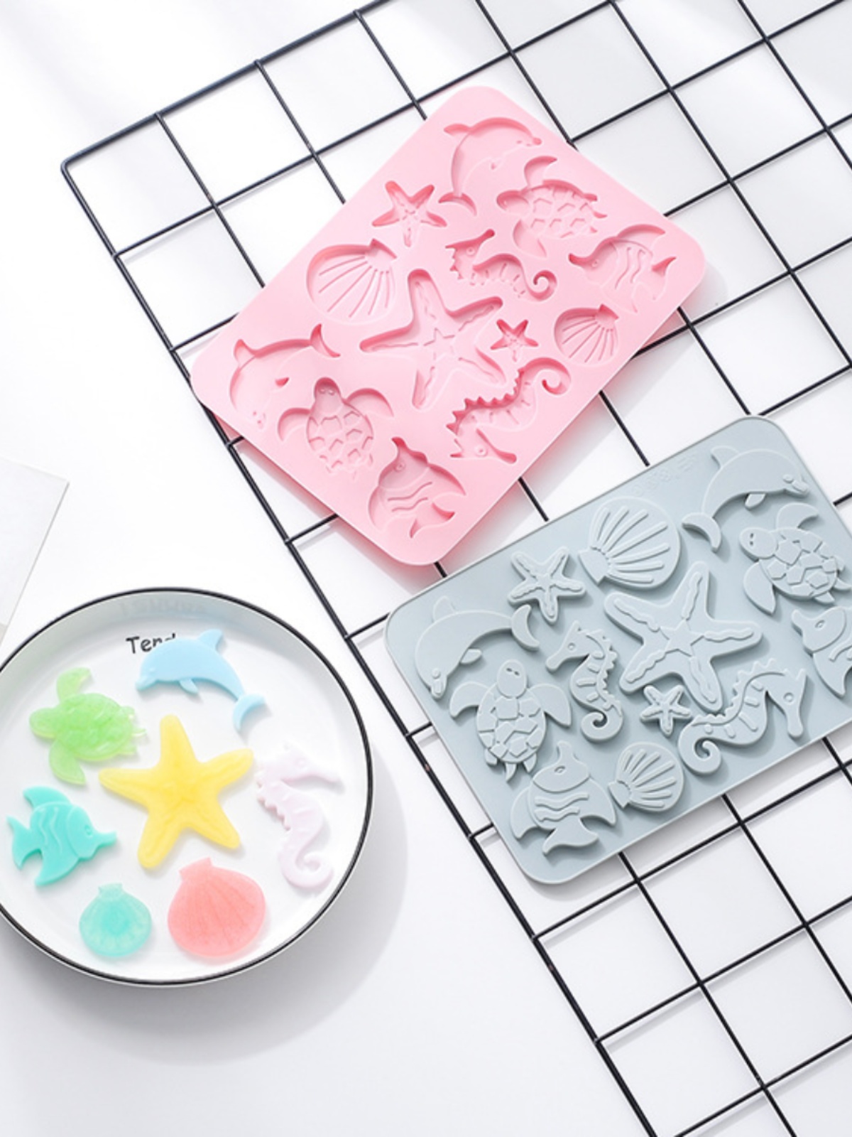 New Ocean Life 3D Silicone Bak - Kitchen And Baking Life ulasan dan harga