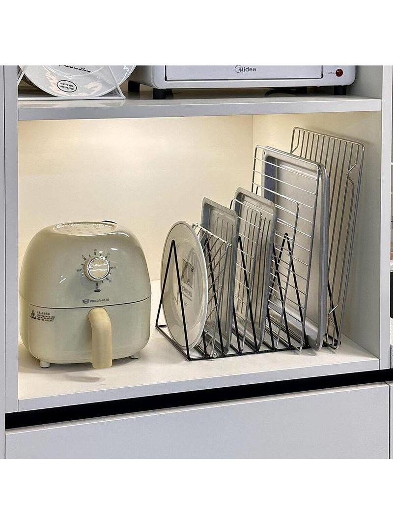 Kitchen Storage Rack Iron Art  - Kitchen Baking Pan Storage ulasan dan harga